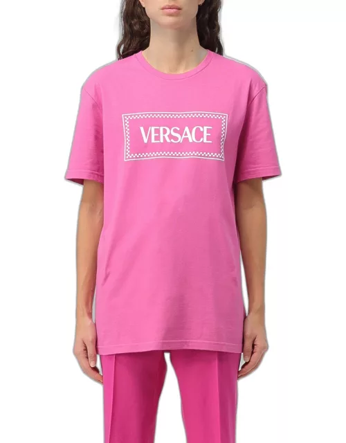 T-Shirt VERSACE Woman colour Fuchsia