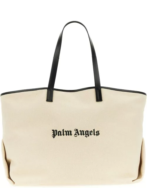 palm angels tote bag with logo