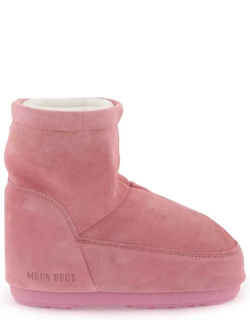 MOON BOOT Icon Low suede snow boot