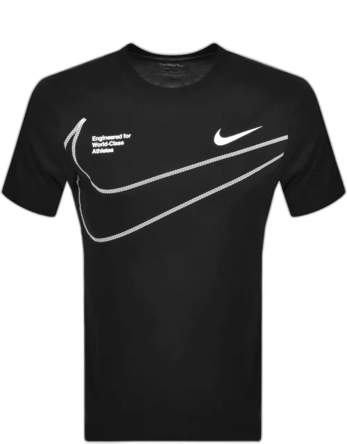 Nike Training Q5 Short Sleeve T Shirt Black