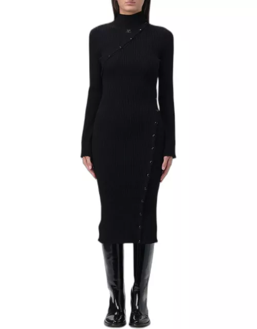 Dress COURRÈGES Woman colour Black