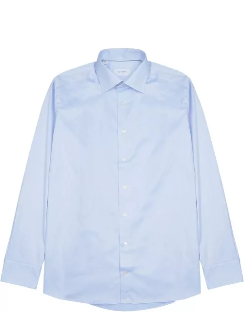 Eton Cotton-twill Shirt - Light Blue 2