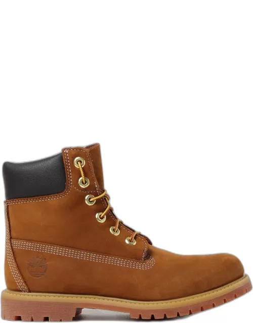 Flat Ankle Boots TIMBERLAND Woman colour Brown