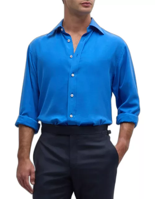 Men's Slim Fit Cotton Dress Shirt