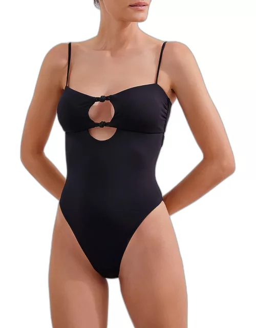 Solid Stella One-Piece Swimsuit