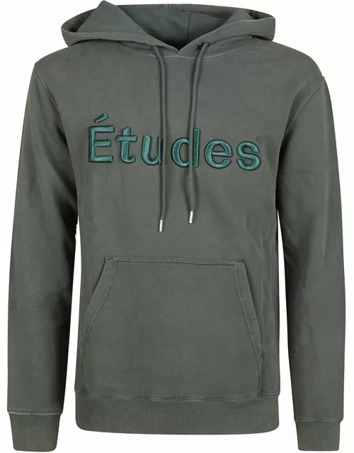 Études Embroidered Logo Hoodie
