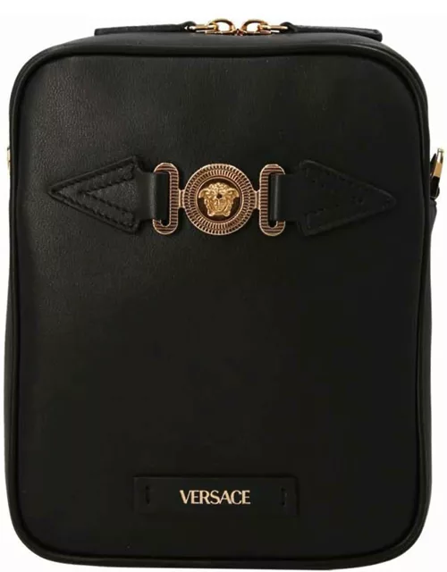 Versace Biggie Medusa Messenger Bag
