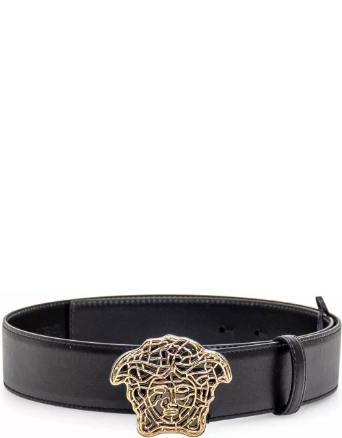 Versace Medusa Belt In Leather