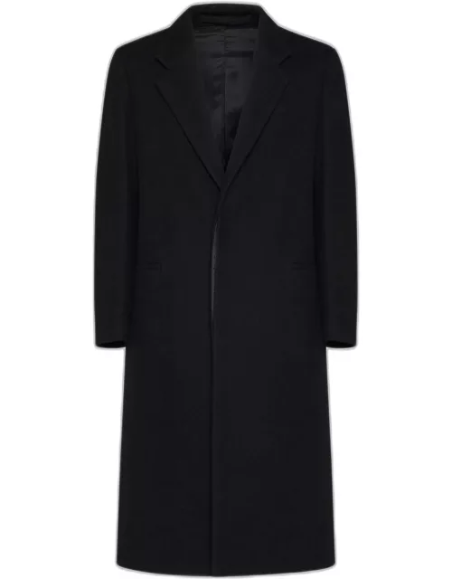 Lardini Wool Single-breasted Coat