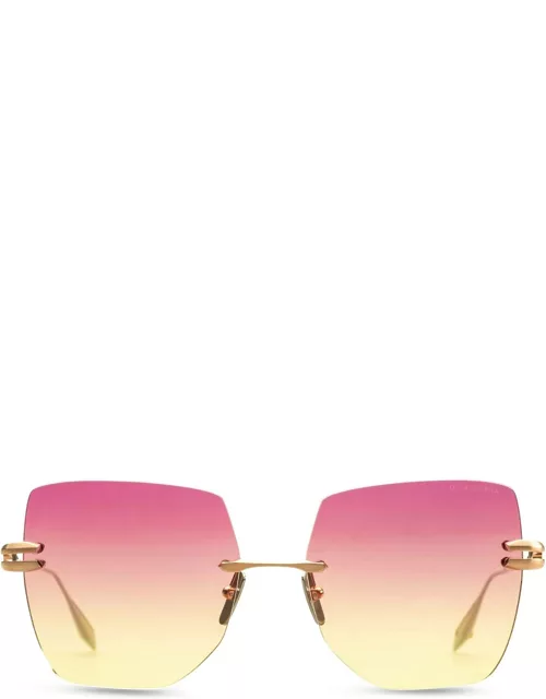Dita Embra - Brushed Rose Gold Sunglasse