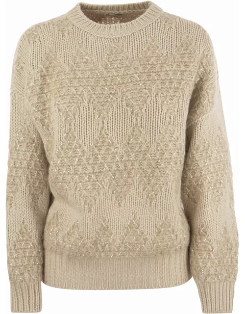 Brunello Cucinelli Wool, Silk And Cashmere Sweater