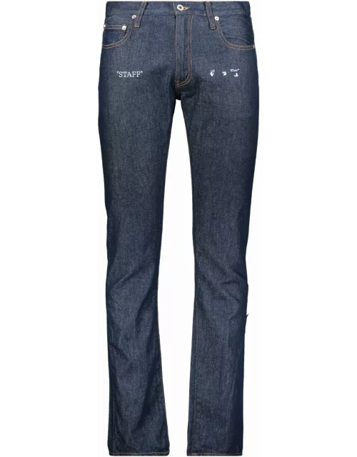 Off-White 5-pocket Slim Fit Jean