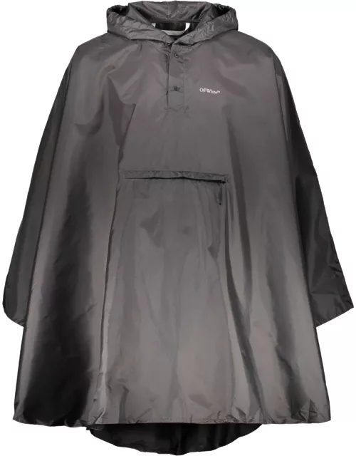 Off-White Techno Fabric Raincoat