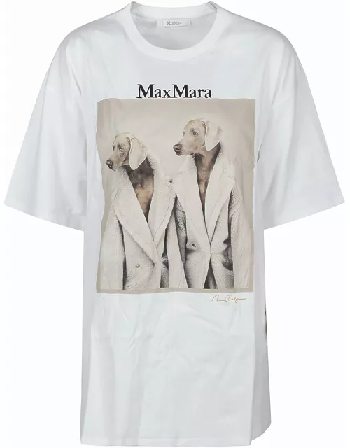 Max Mara Tacco Cotton Crew-neck T-shirt