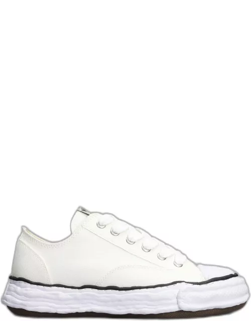 Mihara Yasuhiro Peterson 23 Sneakers In White Cotton