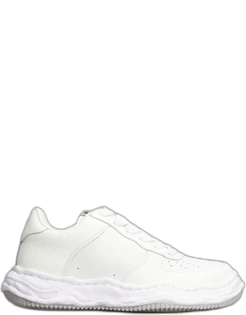Mihara Yasuhiro Wayne Sneakers In White Leather