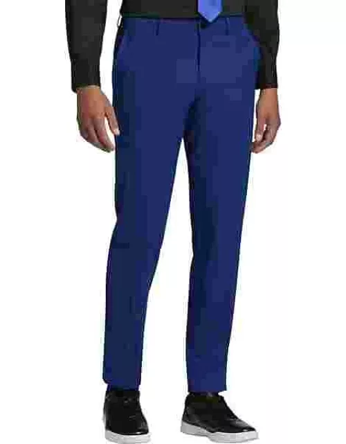 Egara Skinny Fit Men's Suit Separates Pants Cobalt