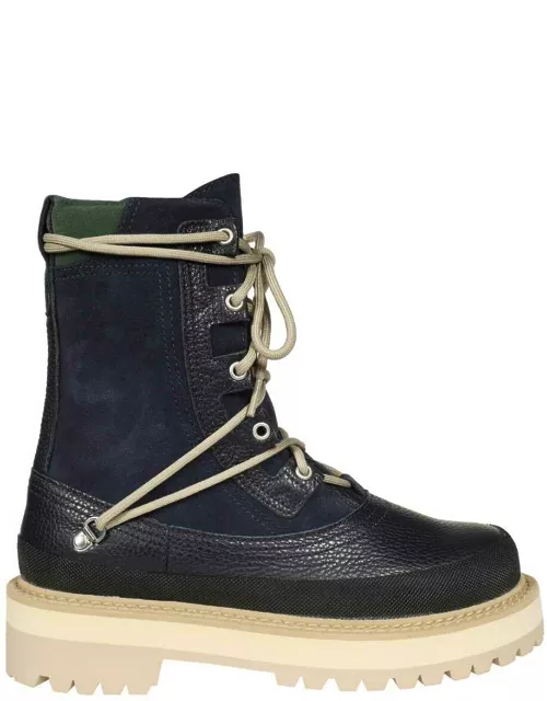 Reese Cooper Leather Lace-up Boot