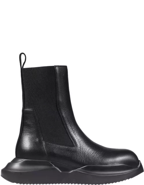 Rick Owens Leather Chelsea Boot