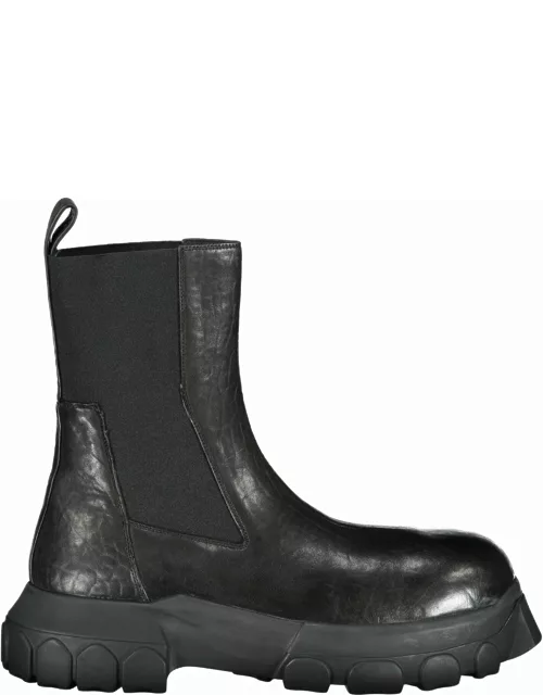 Rick Owens Leather Chelsea Boot