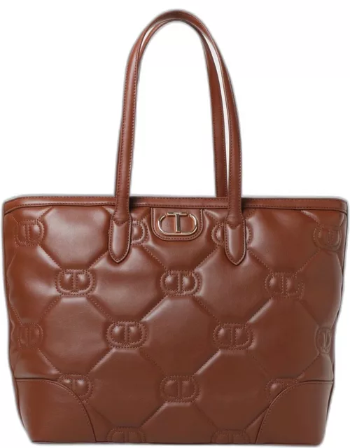 Twinset bag in quilted synthetic leather