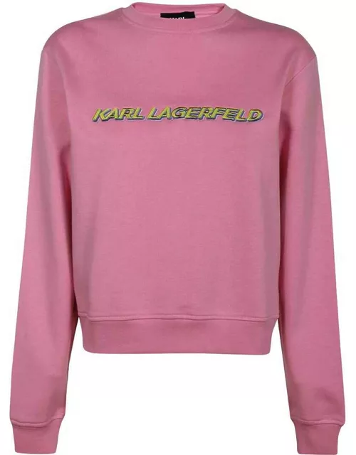 Karl Lagerfeld Cotton Crew-neck Sweatshirt