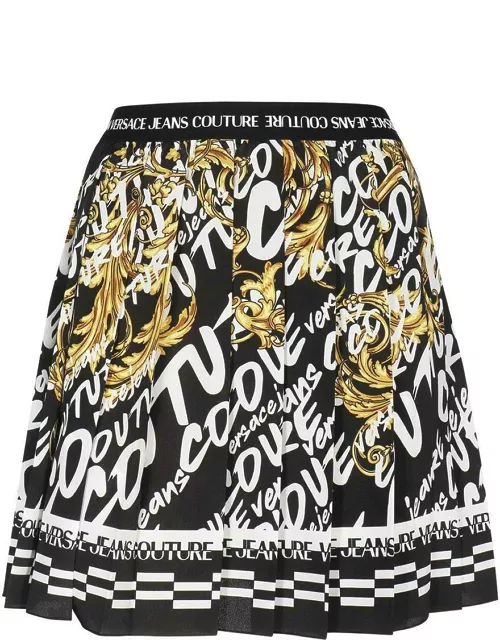 Versace Jeans Couture Printed Mini-skirt