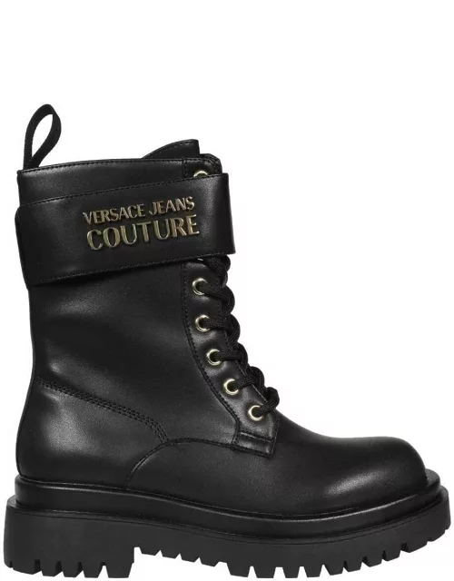 Versace Jeans Couture Lace-up Ankle Boot