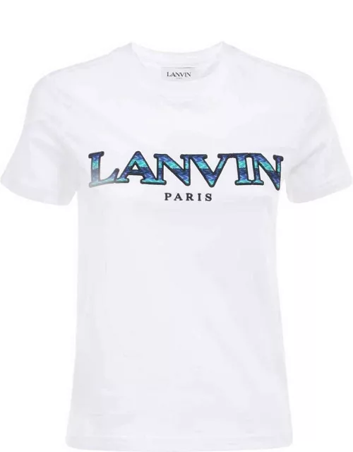Lanvin Patch Detail Cotton T-shirt