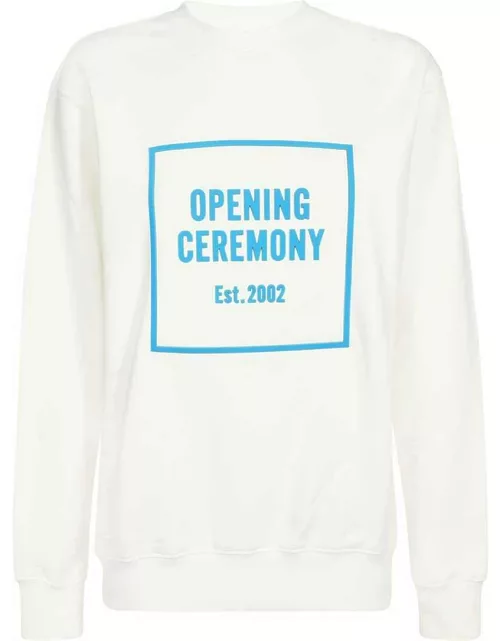 Opening Ceremony Printed Crew-neck Sweatshirt
