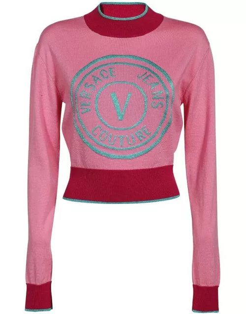 Versace Jeans Couture Crew-neck Wool Sweater