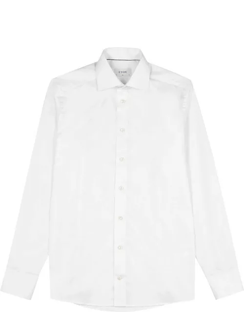 Eton White Cotton-twill Shirt