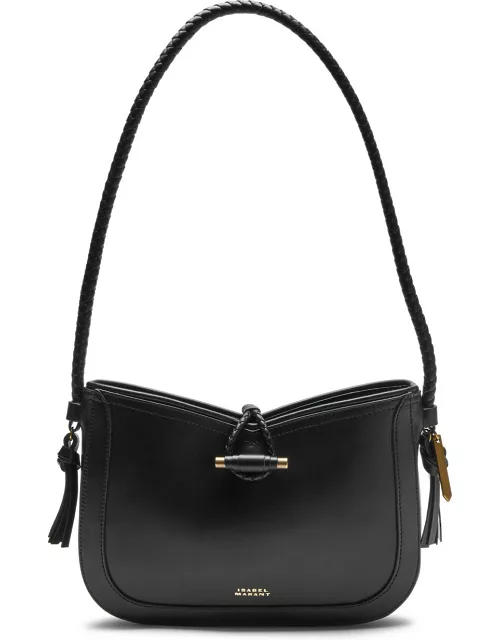 Isabel Marant Vigo Leather Shoulder bag - Black
