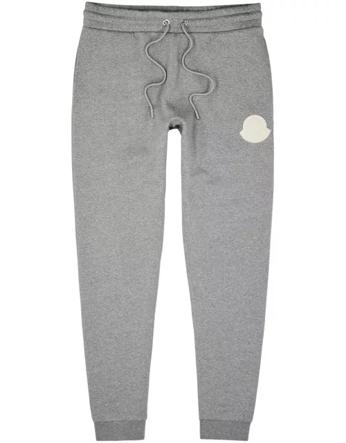 Moncler Logo Cotton Sweatpants - Grey
