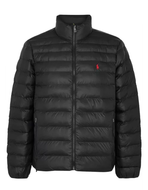 Polo Ralph Lauren Logo Quilted Shell Jacket - Black