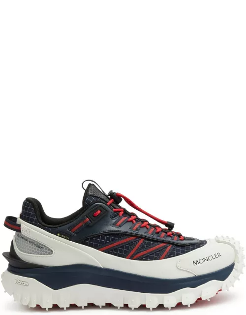 Moncler Trailgrip Gtx Panelled Canvas Sneakers - Navy - 41 (IT41 / UK7)