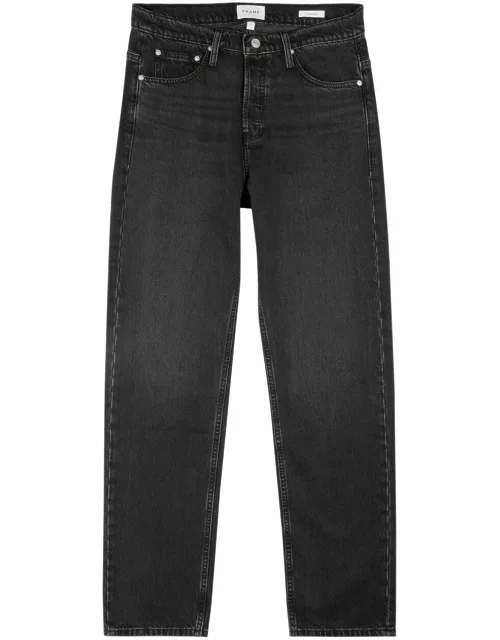 Frame Straight-leg Jeans - Black - 32 (W32 / M)