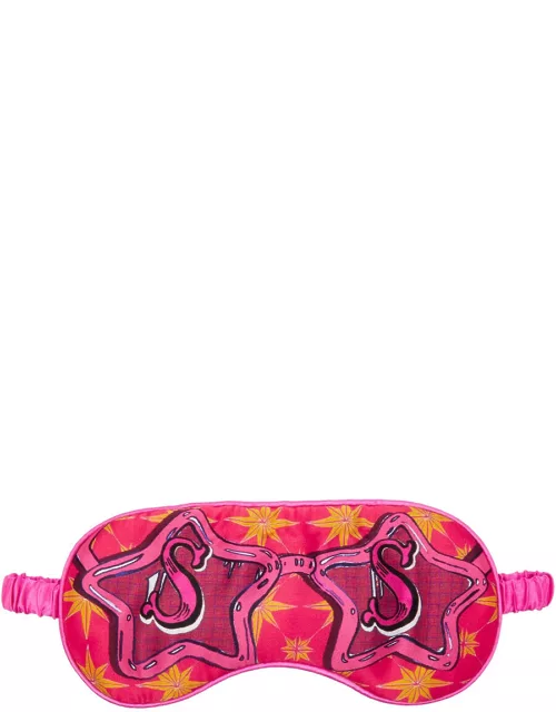 Jessica Russell Flint S Is For Sunglasses Silk eye Mask - Pink