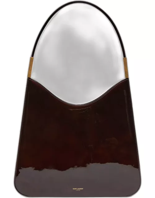Sadie Shoulder Bag in Patent Leather
