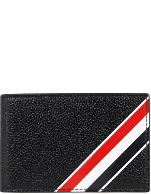 Thom Browne Leather Flap-over Wallet