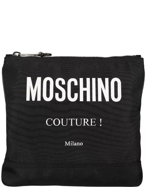 Moschino Messenger Bag With Logo