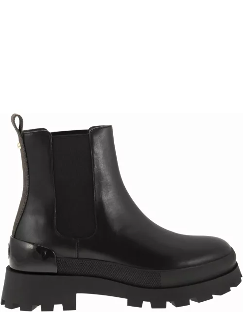 Michael Kors Clara Leather Ankle Boot