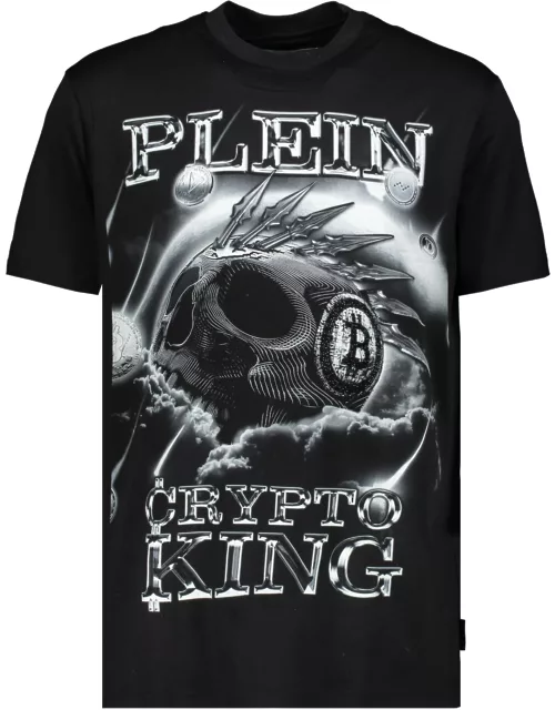 Philipp Plein Printed Cotton T-shirt