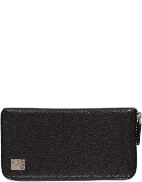 Versace Collection Leather Zip Around Wallet