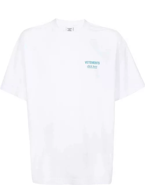 VETEMENTS Crew-neck T-shirt