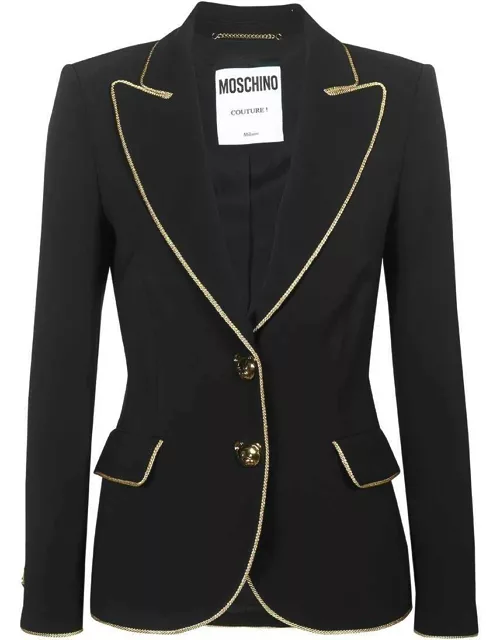 Moschino Single-breasted Two-button Blazer