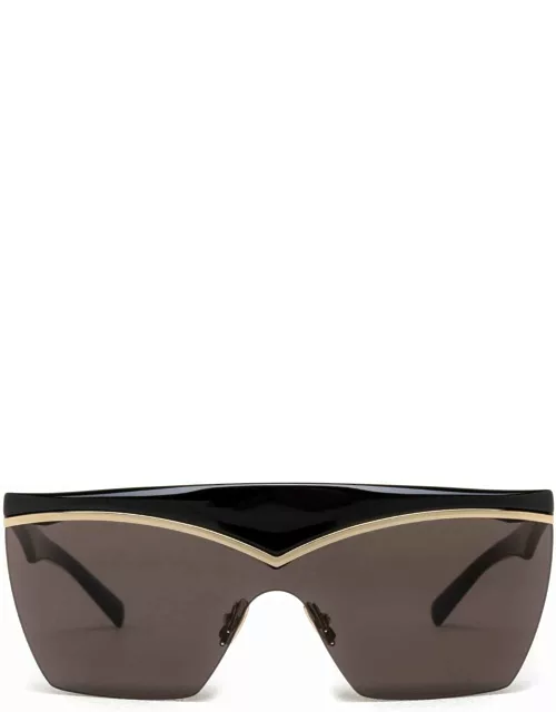 Saint Laurent Eyewear Sl 614 Mask Black Sunglasse
