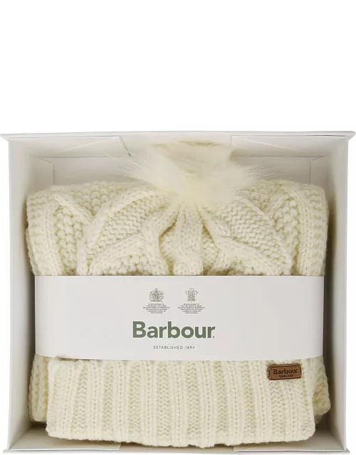 Barbour Ridley Beanie Scarf Gift Set