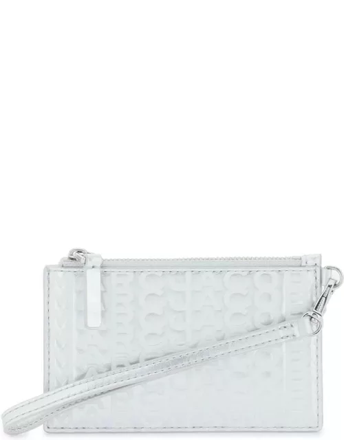 Marc Jacobs The Metallic Top Zip Wristlet Wallet