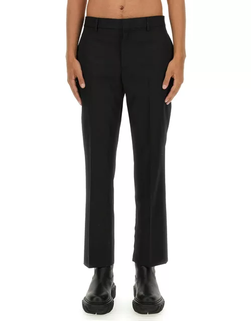 off-white wool pant
